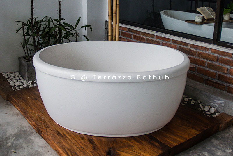 TB 17 Bali Taka - Terrazzo Composite Bathtubs