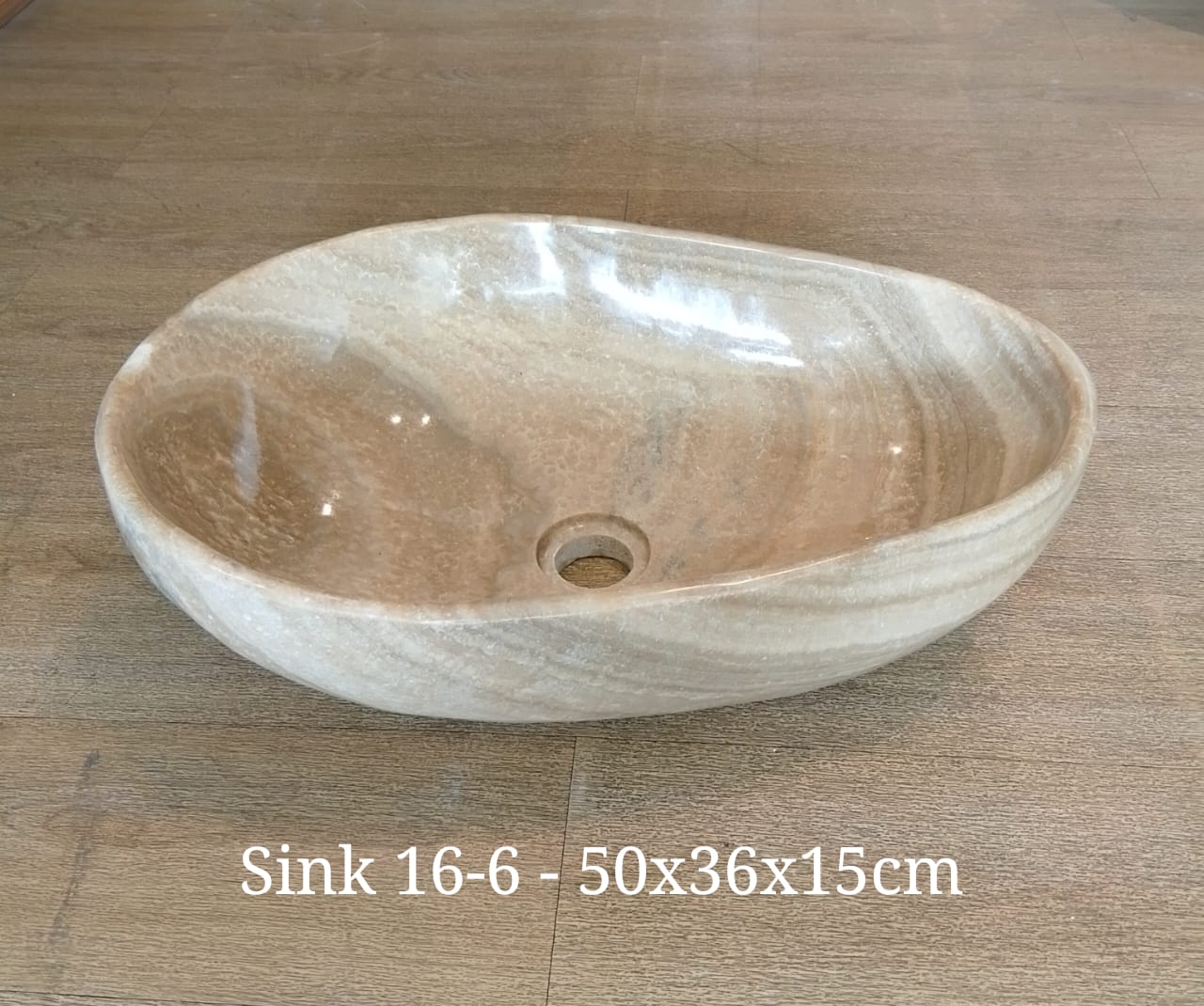 Sink 16 - 6 Onyx - Natural Stone Sinks