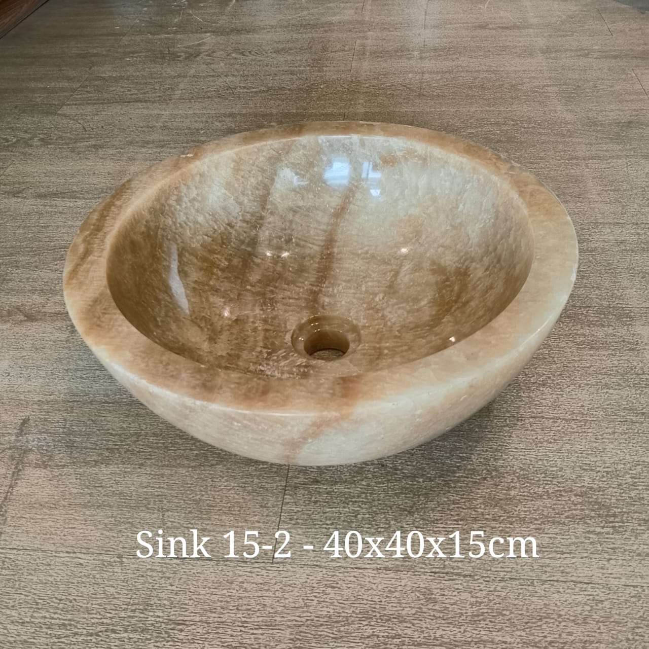 Sink 15 - 2 Onyx - Natural Stone Sinks