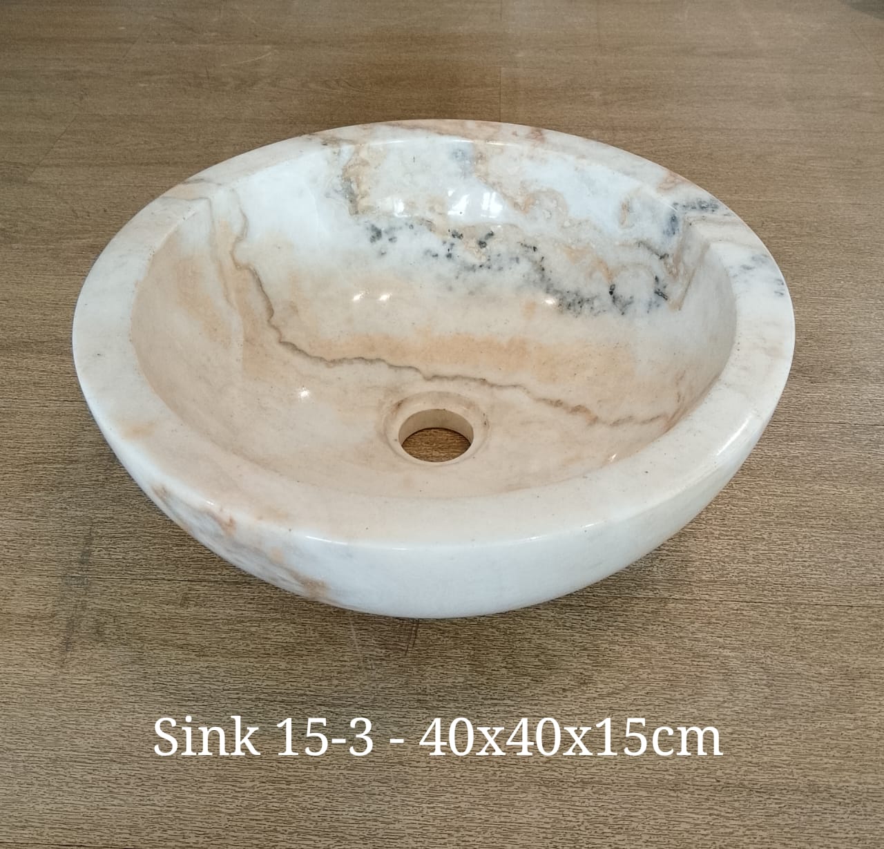Sink 15 - 3 Onyx - Natural Stone Sinks