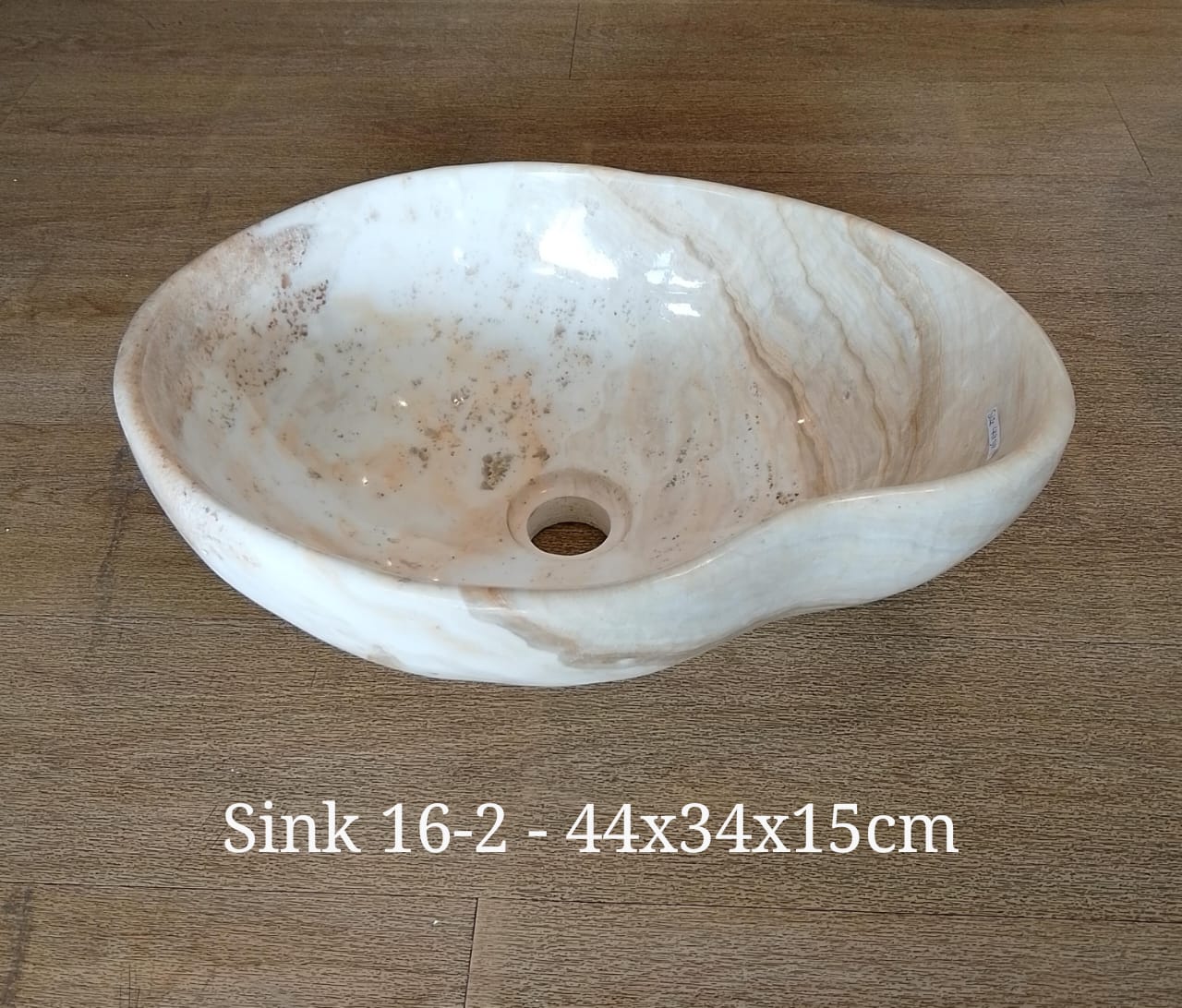 Sink 16 - 2 Onyx - Natural Stone Sinks